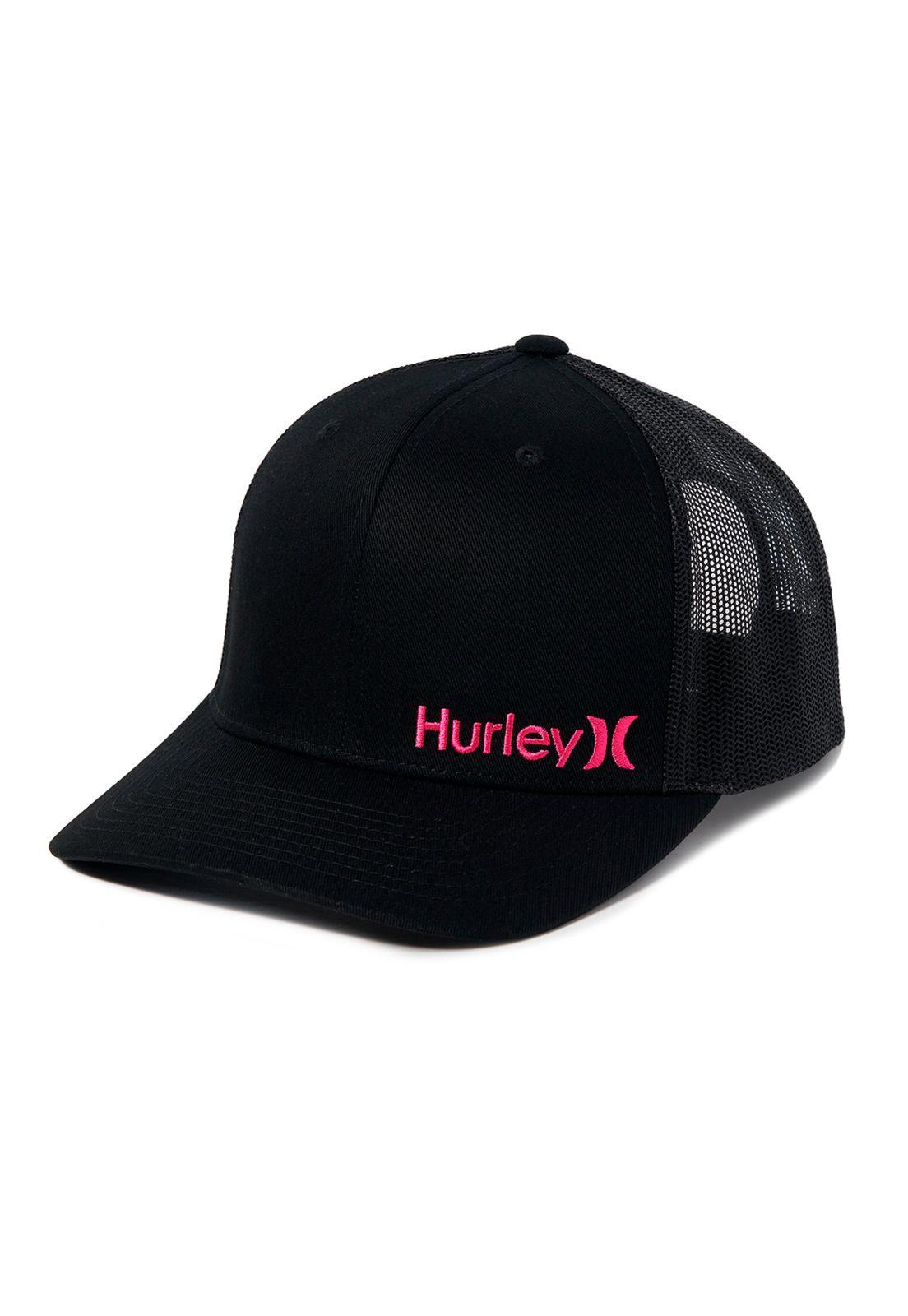 Jockey Corp Staple Trucker Black Pink-0