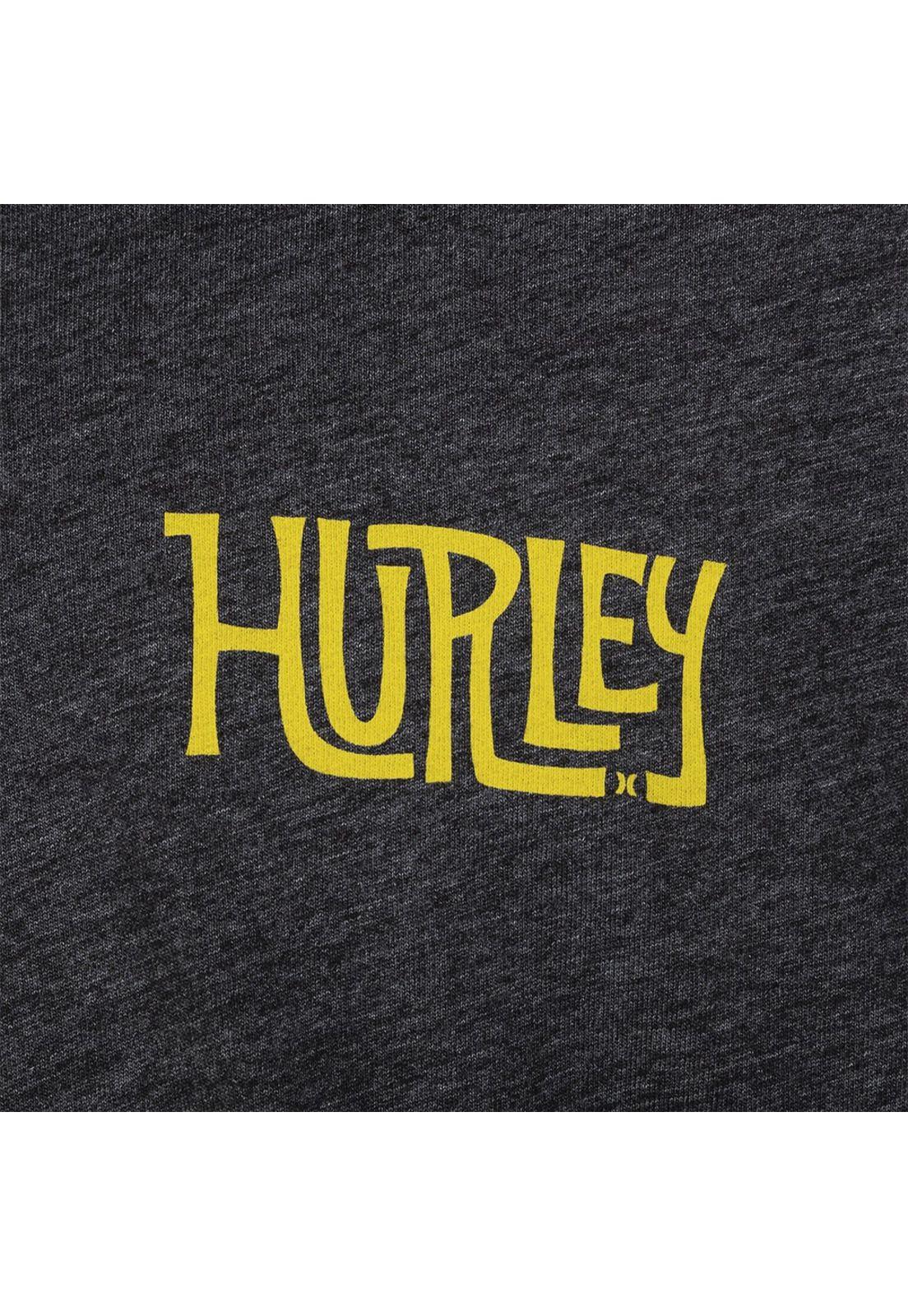 Polera EVD Pacific Free Flow Black Hurley-2