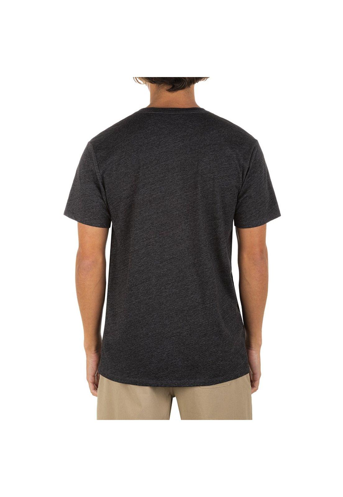 Polera EVD Pacific Free Flow Black Hurley-4