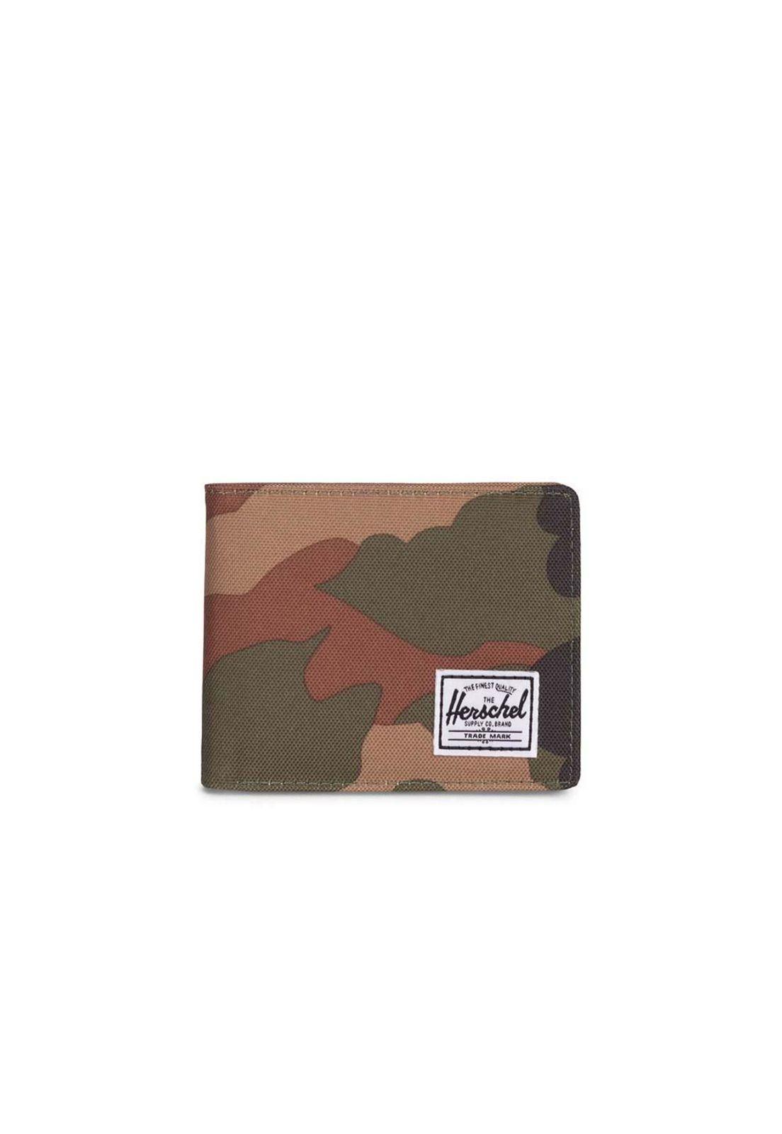 Billetera Roy+ Woodland Camo Herschel-0