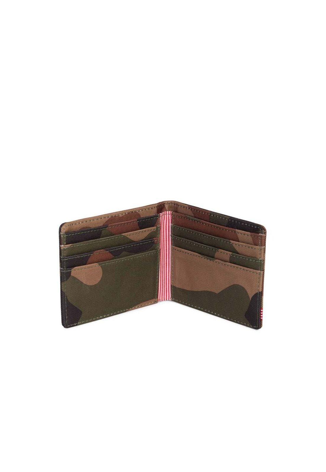 Billetera Roy+ Woodland Camo Herschel-2