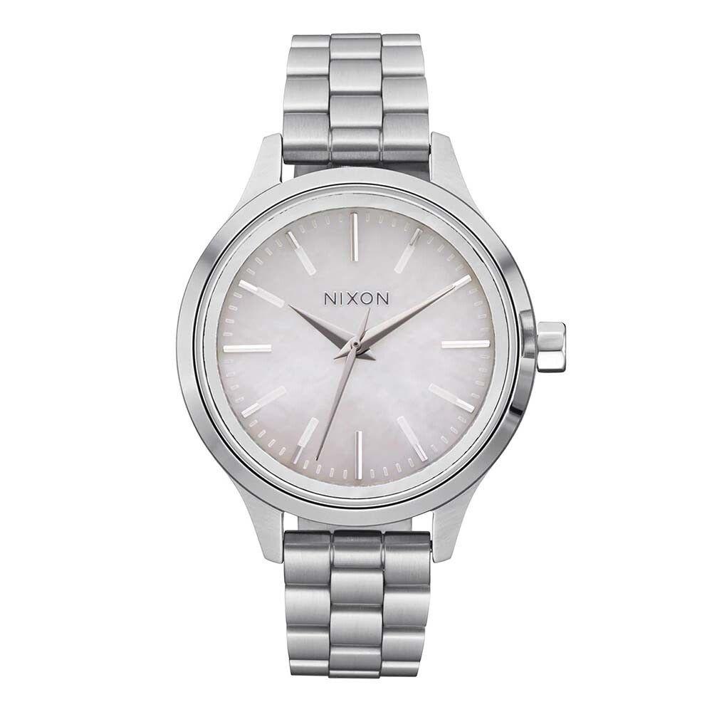 Reloj Nixon Optimist Silver Mother of Pearl-0