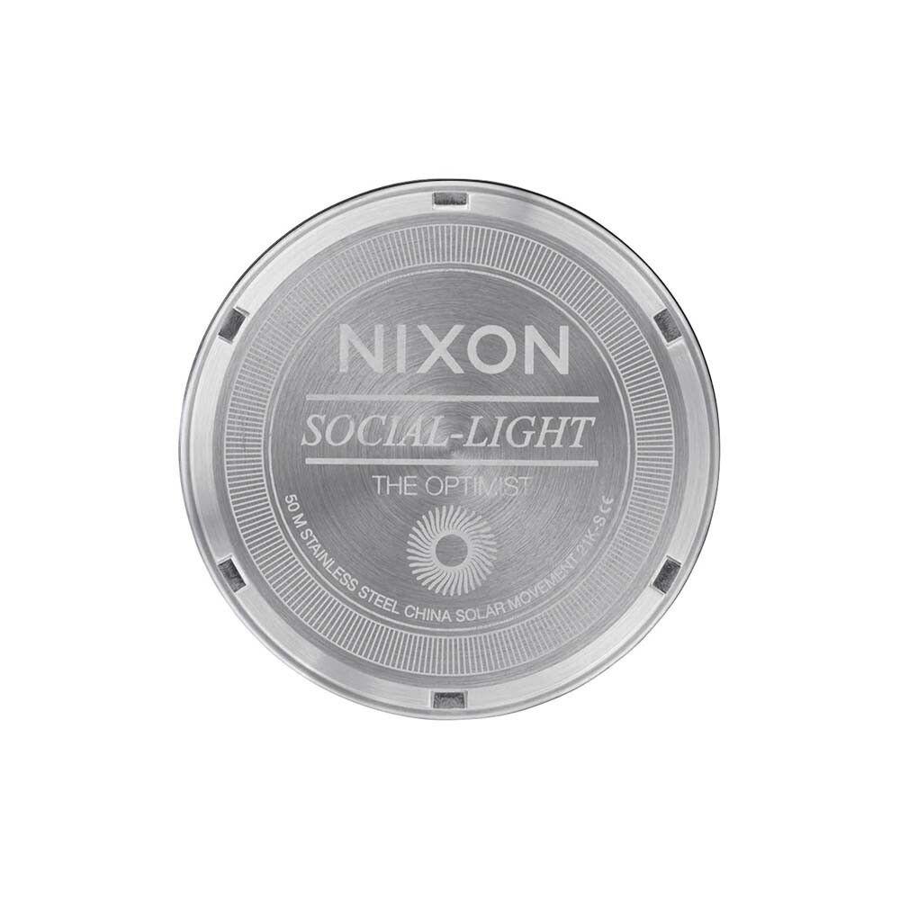 Reloj Nixon Optimist Silver Mother of Pearl-3