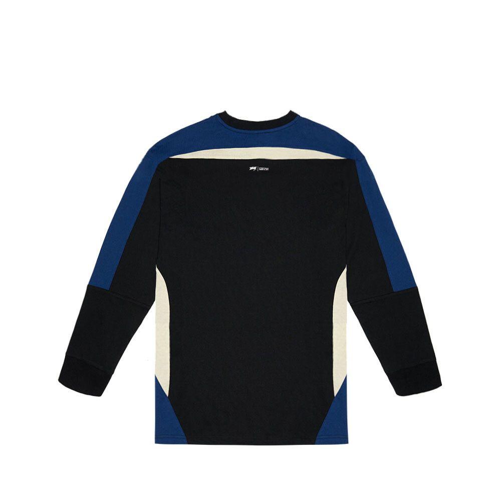 Polera Manga Larga Whatup Hombre Black Blue-1