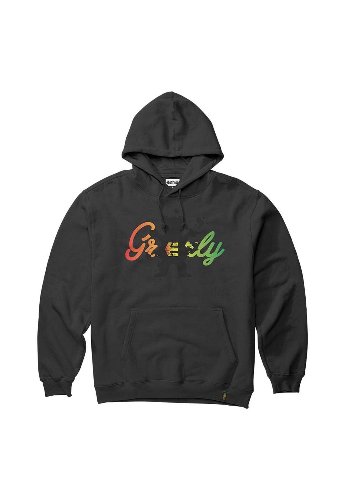 Poleron Grizzly Hoodie Black-0