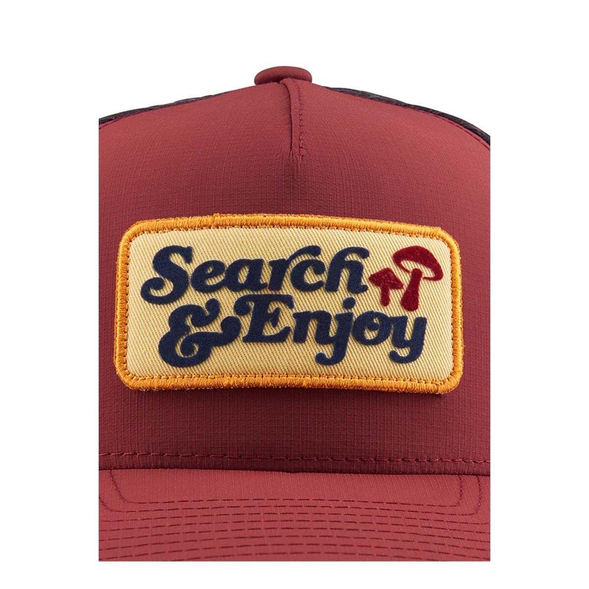 Jockey Searchin Trucker Burgundy Gray-3