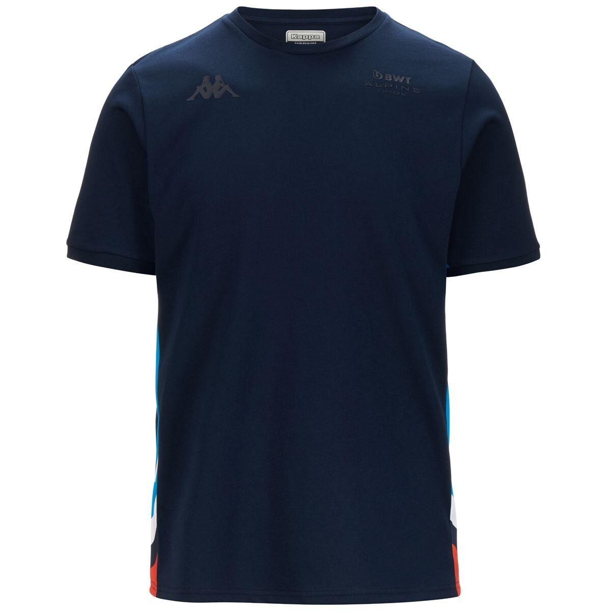 Polera Kappa Men Anser Alpine F1 Blue Navy-0