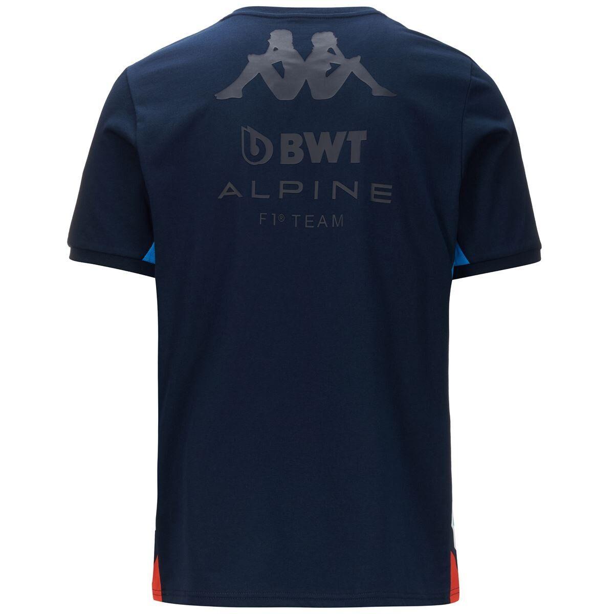 Polera Kappa Men Anser Alpine F1 Blue Navy-2