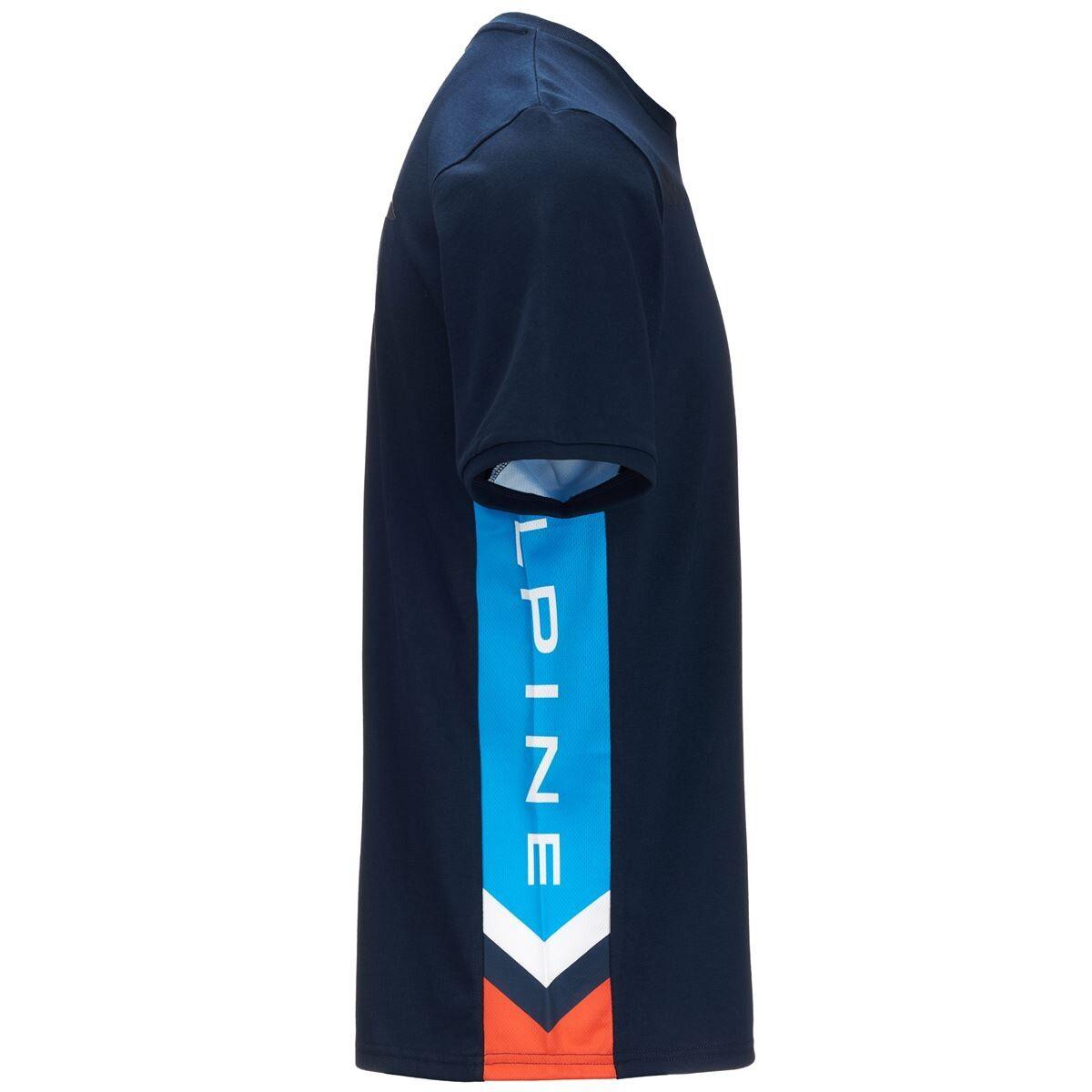 Polera Kappa Men Anser Alpine F1 Blue Navy-3
