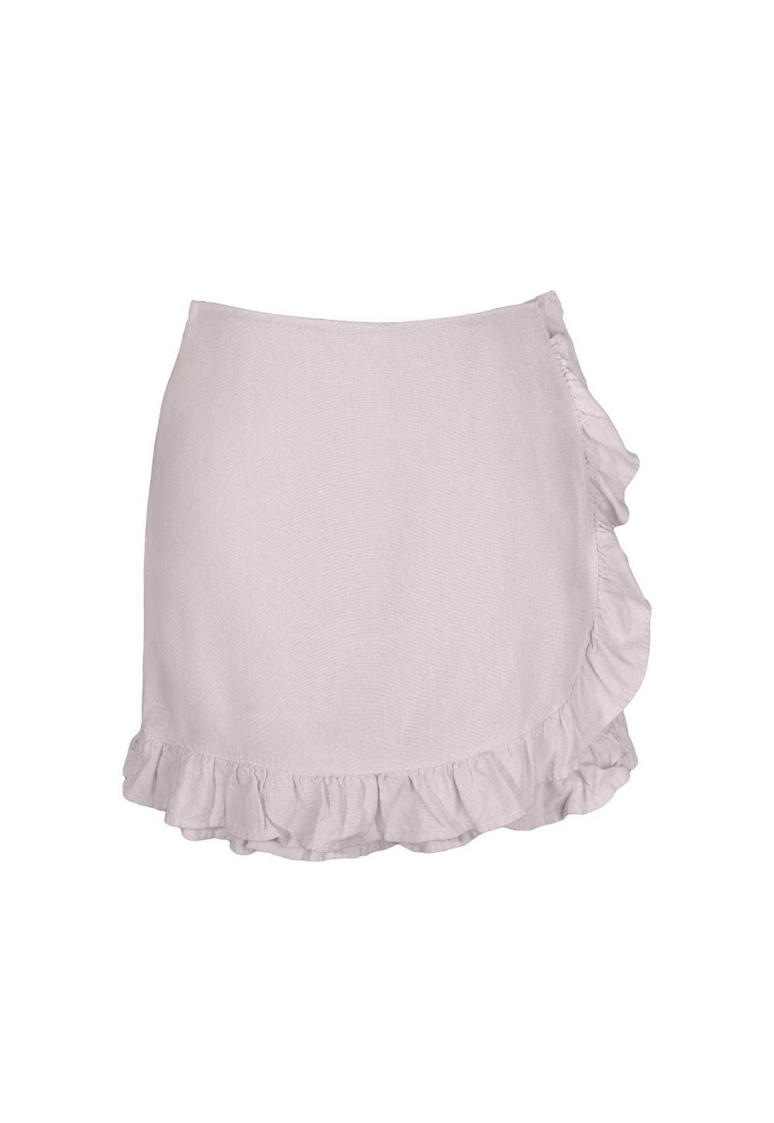 Shorts Skort Reef Mujer Beige-0