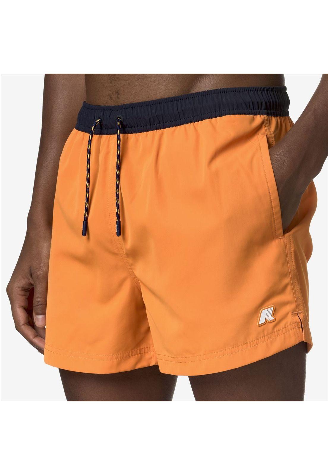 Traje de Baño K-Way Men Hazel Bicolor Orange-0