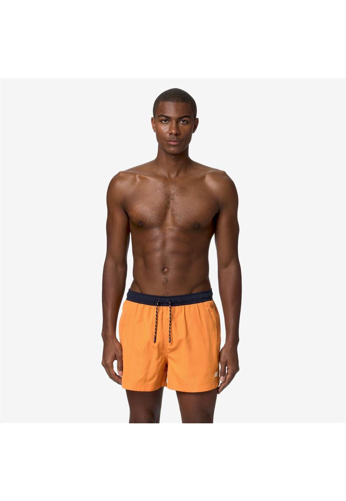 Traje de Baño K-Way Men Hazel Bicolor Orange-1