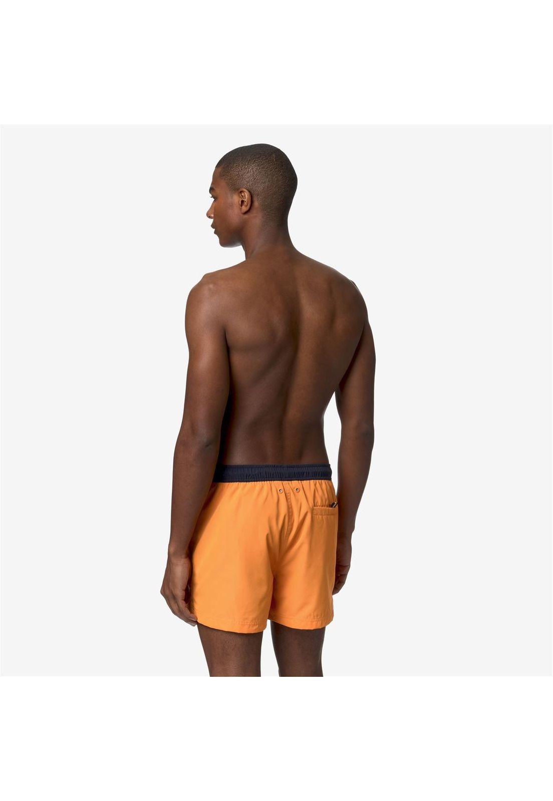 Traje de Baño K-Way Men Hazel Bicolor Orange-2