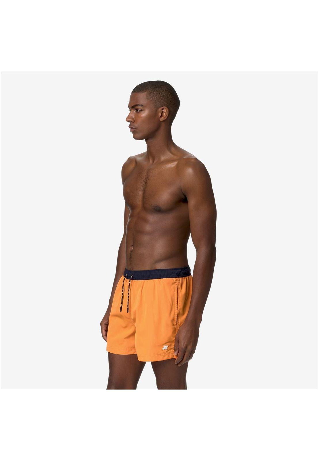 Traje de Baño K-Way Men Hazel Bicolor Orange-3