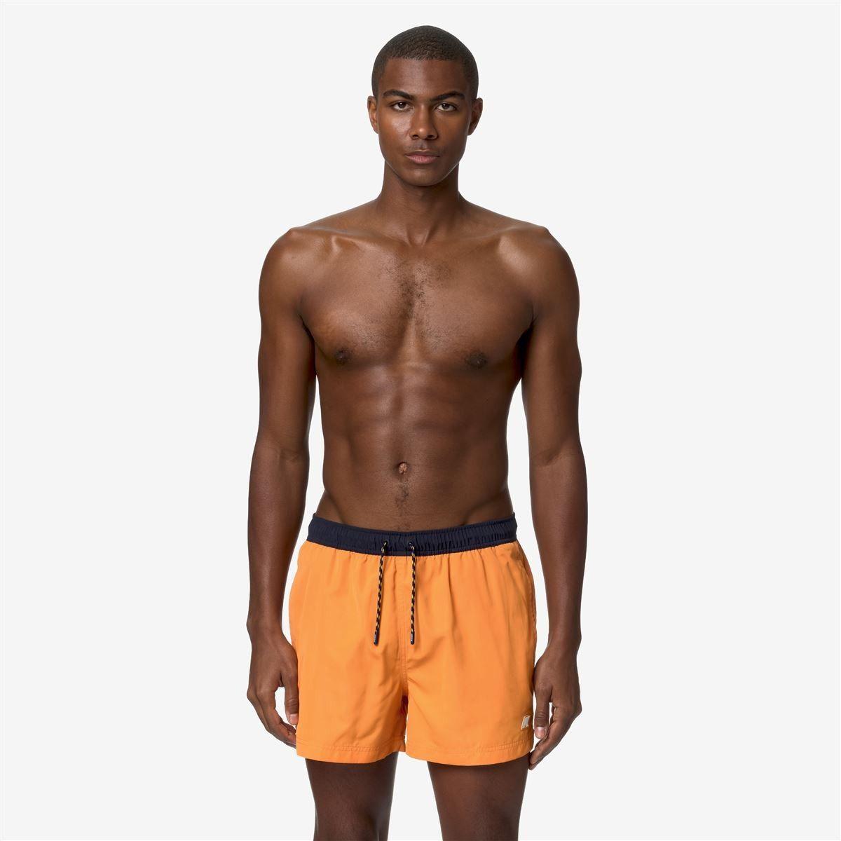 Traje de Baño K-Way Men Hazel Bicolor Orange-1