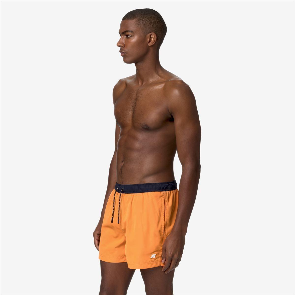 Traje de Baño K-Way Men Hazel Bicolor Orange-2
