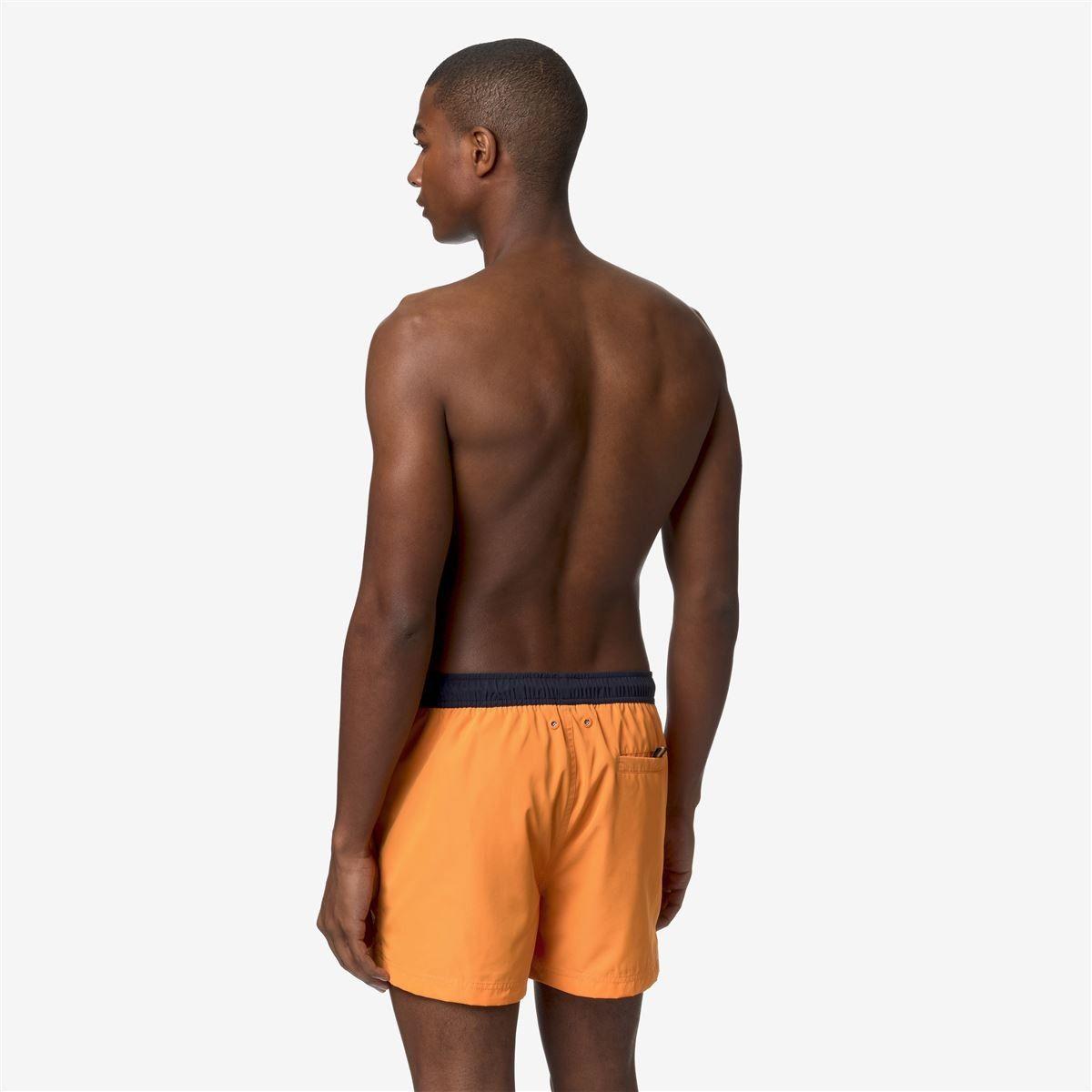 Traje de Baño K-Way Men Hazel Bicolor Orange-3