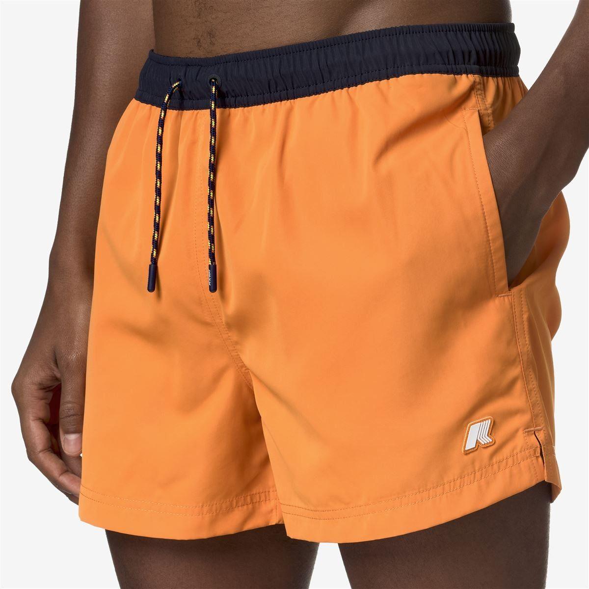 Traje de Baño K-Way Men Hazel Bicolor Orange-4