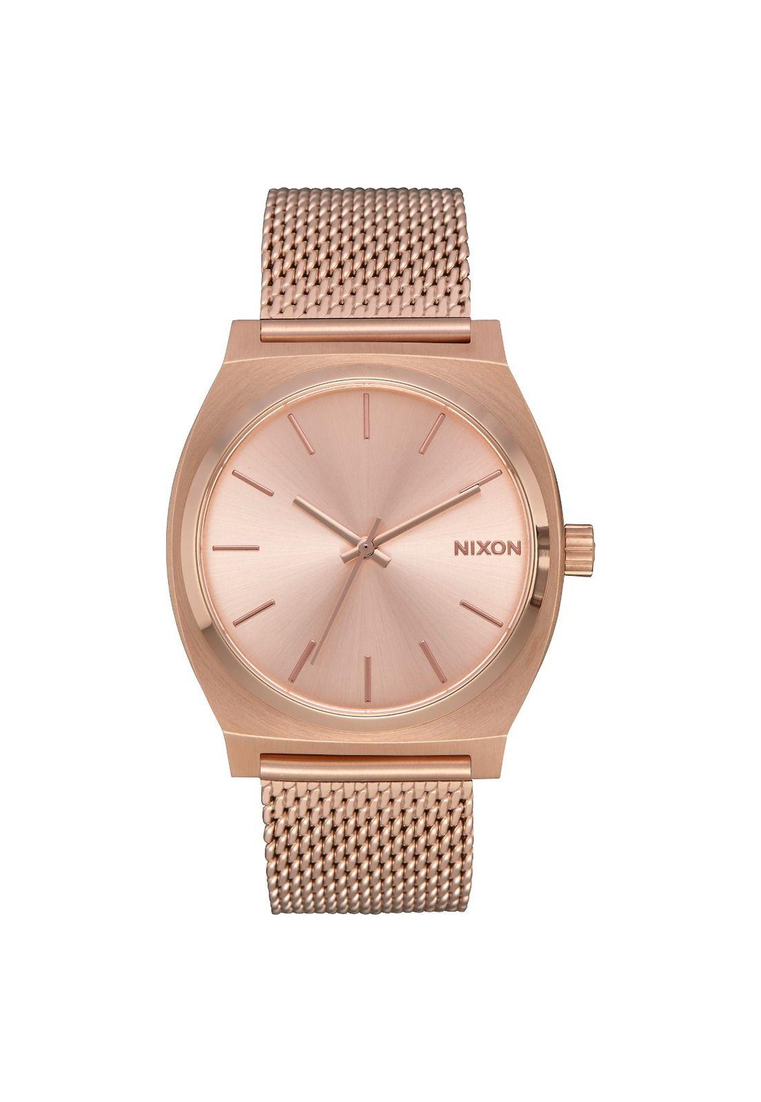Reloj Time Teller Milanese All Rose Gold Nixon-0