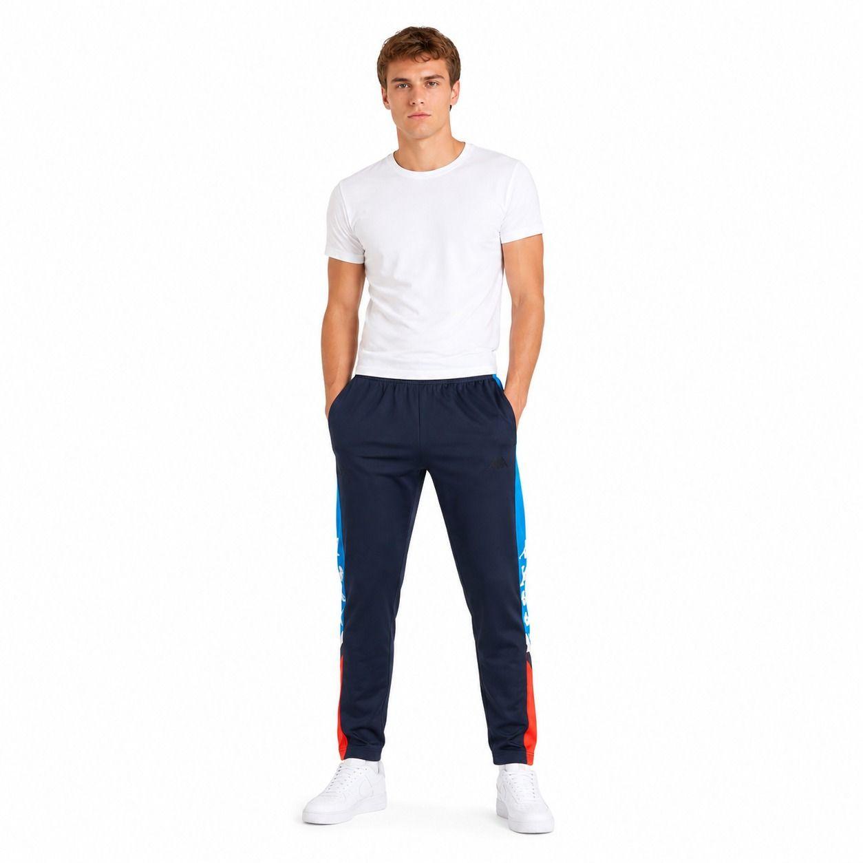 Pantalón Men Kappa Anpan Alpine Blue Navy-0