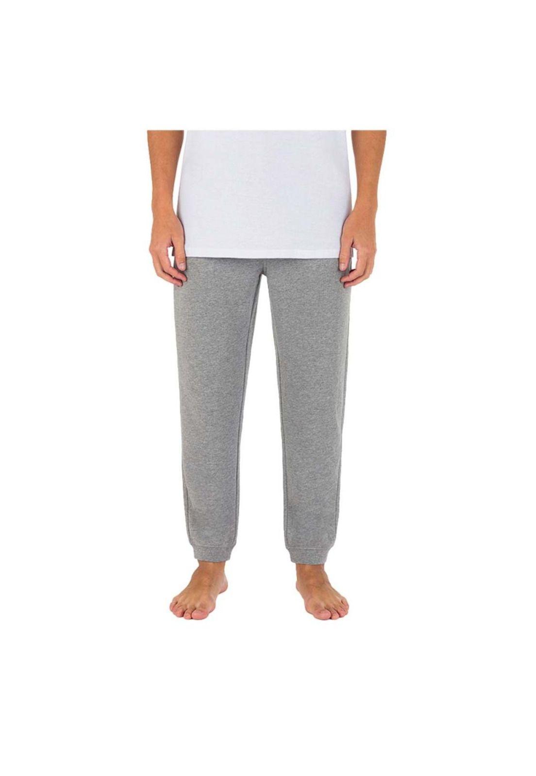 Pantalon One And Only Solid Jogger Heather Grey-2