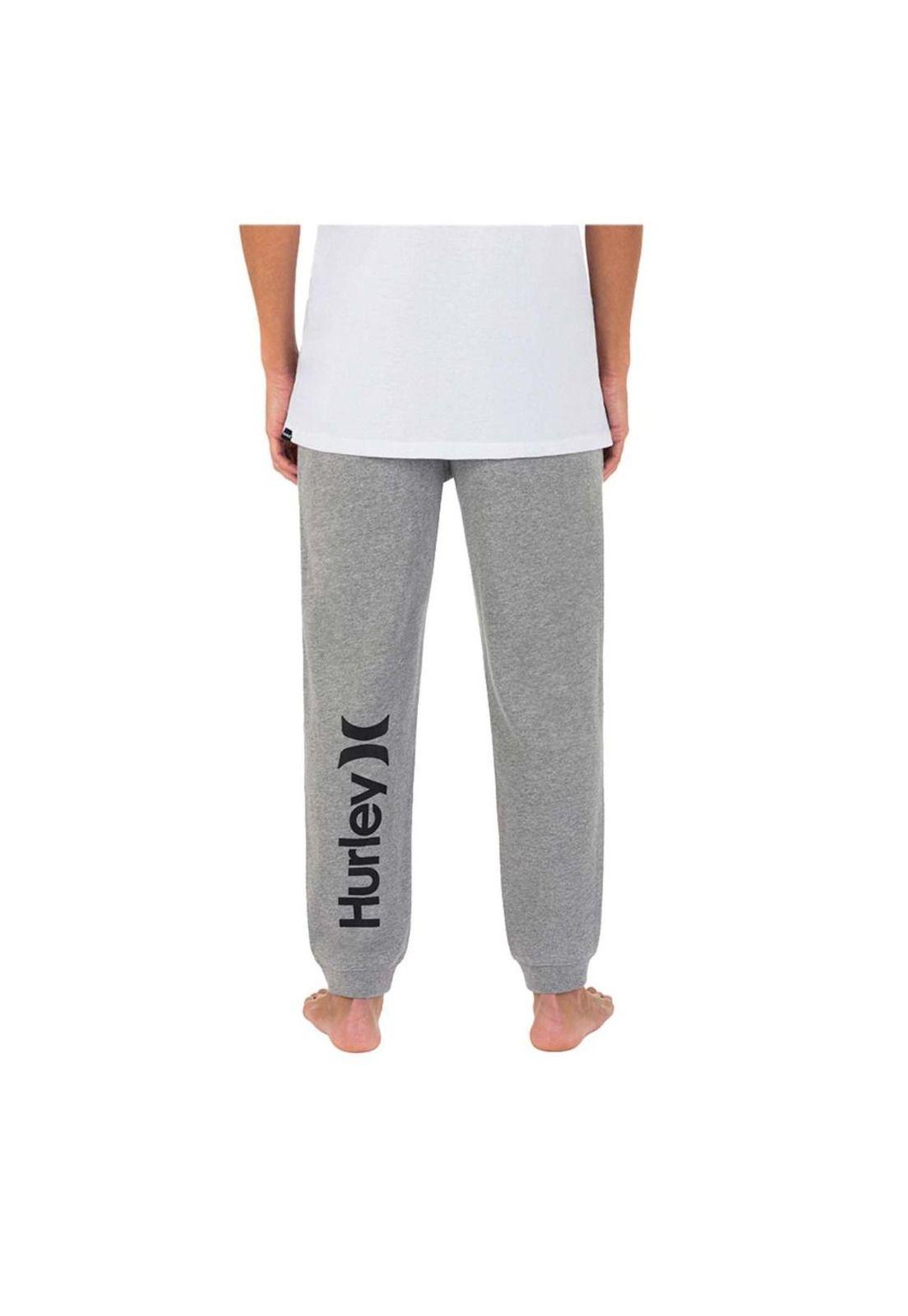 Pantalon One And Only Solid Jogger Heather Grey-3