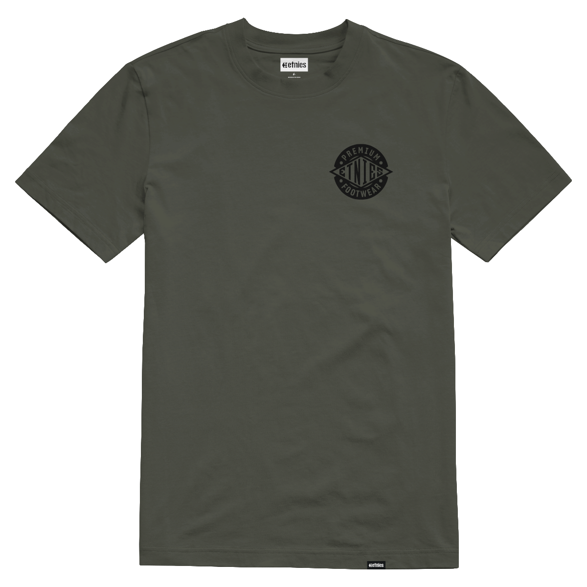 Polera Etnies Premium Fw Military-0