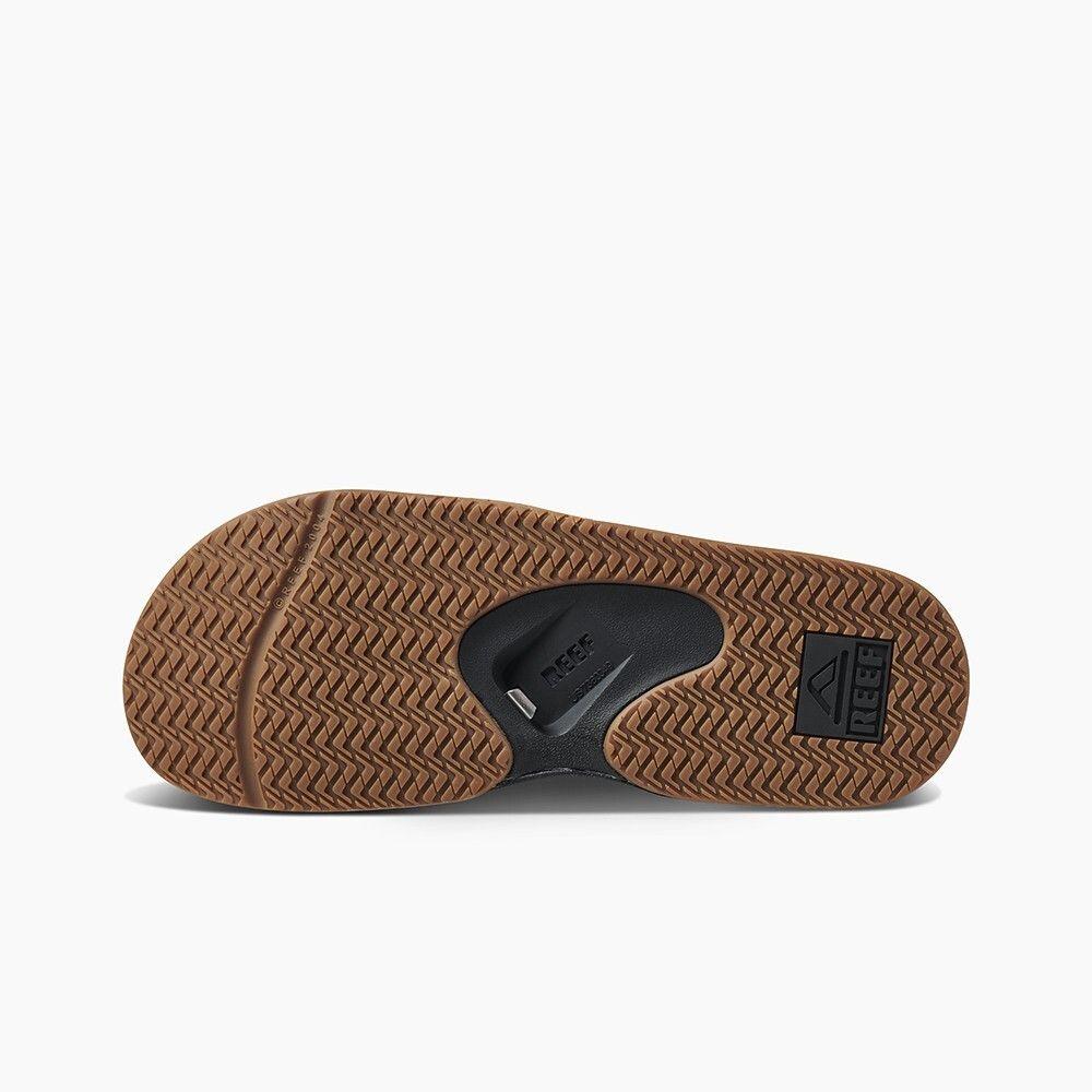 Sandalia Fanning Men Black Reef-2