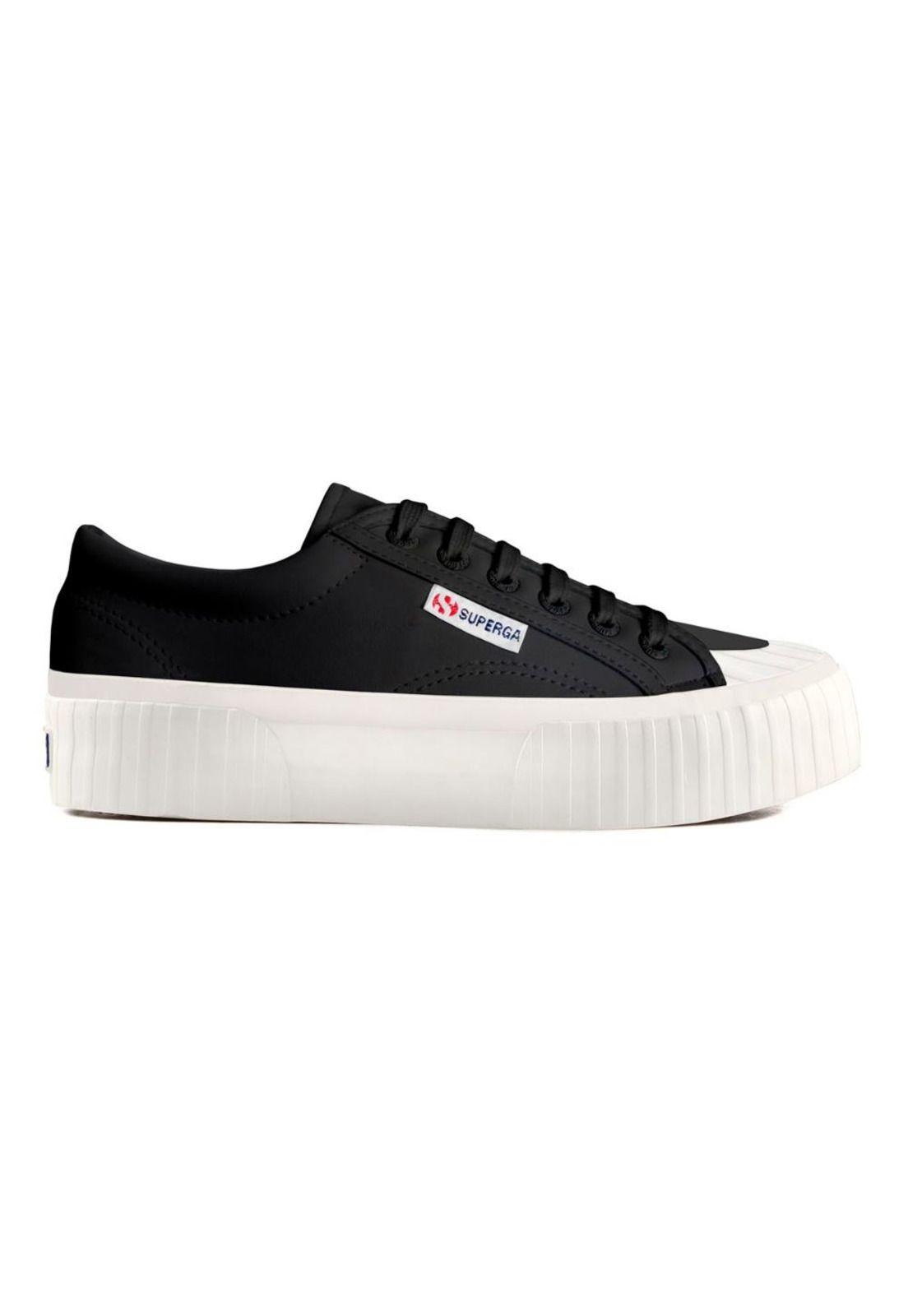 Zapatilla 2631 Strip Platform Vegan Black-0
