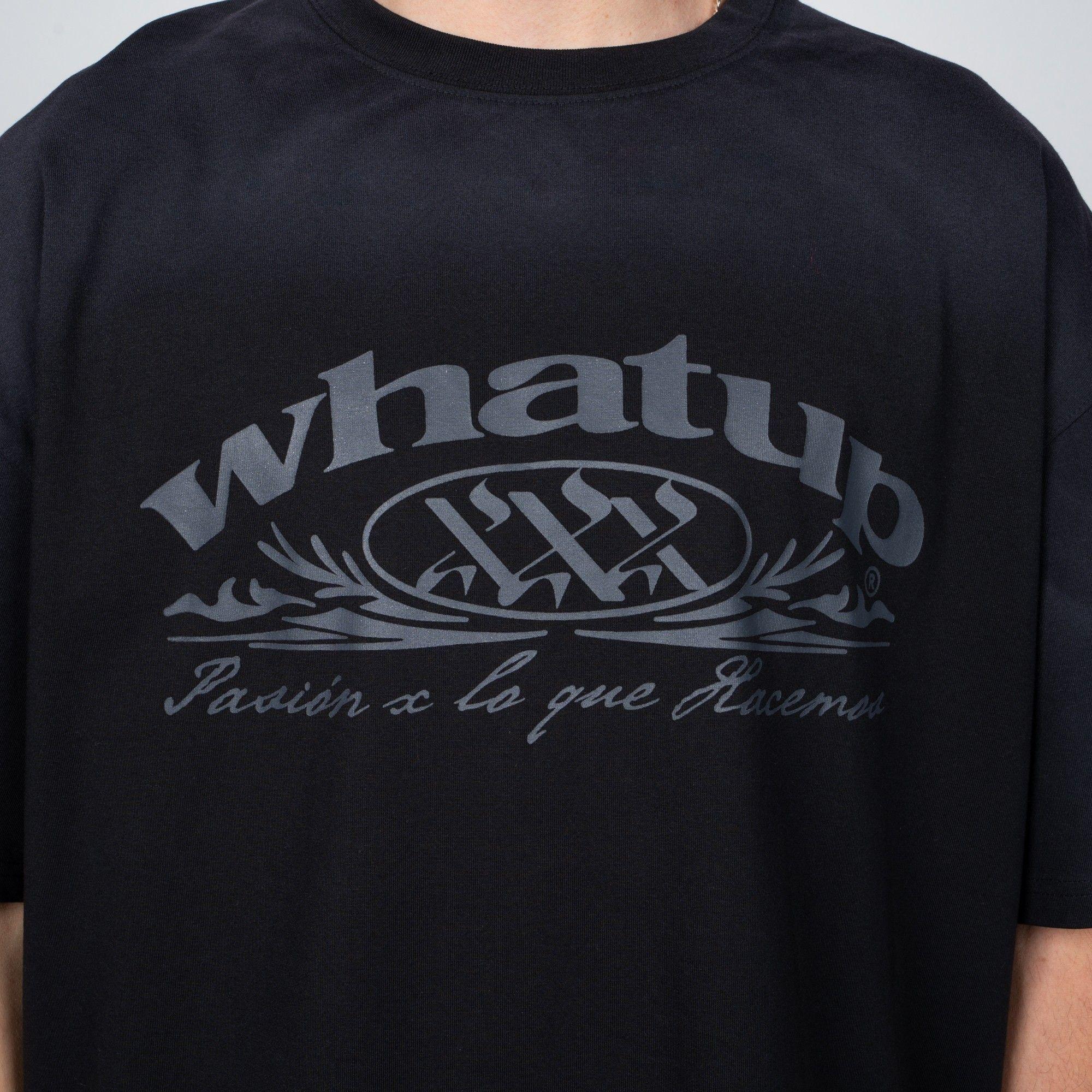 Polera WhatUp Pasión Por Lo Que Hacemos Black-2