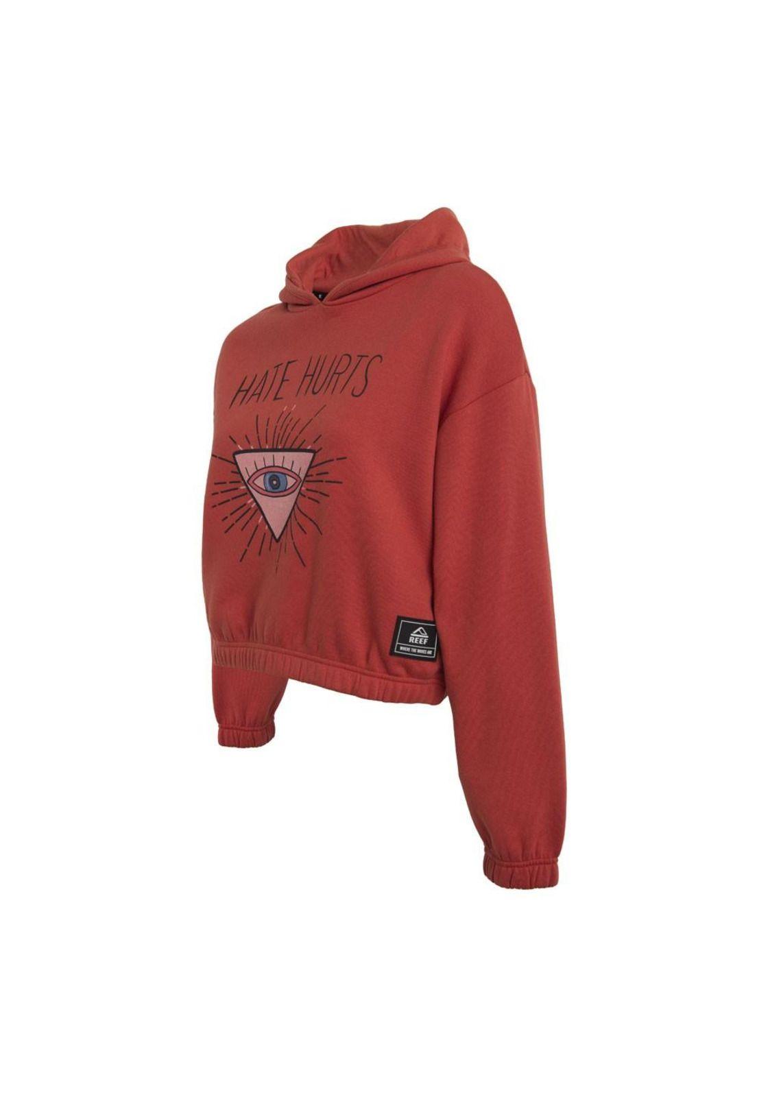 Poleron Crop Deep Red-1