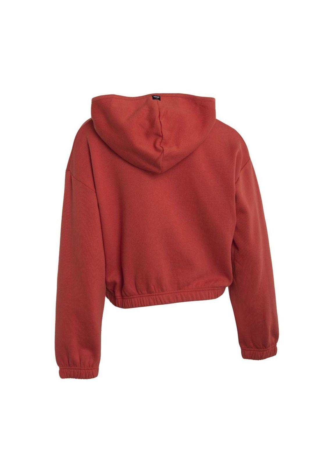 Poleron Crop Deep Red-2