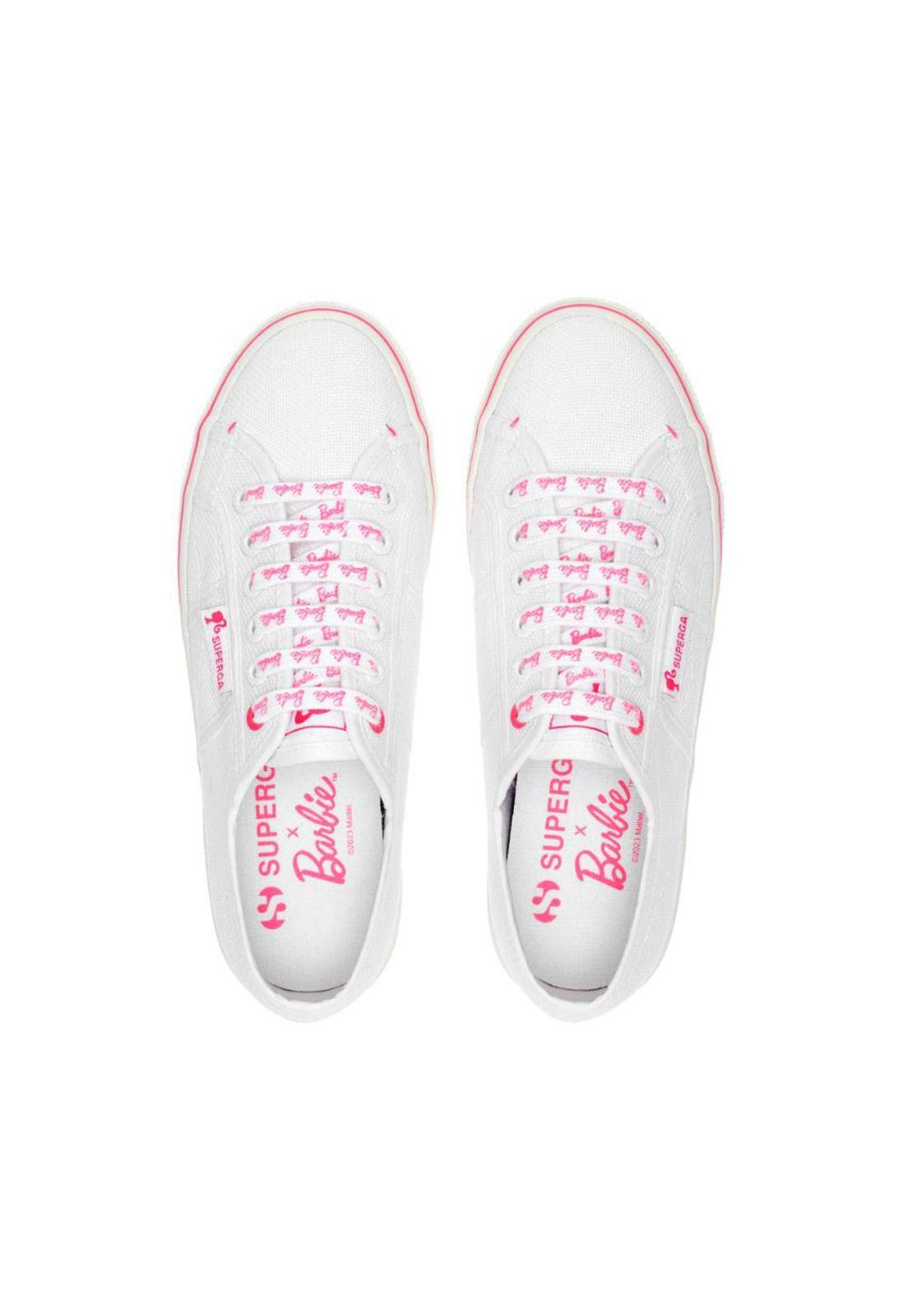 Barbie x Superga 2790 Zapatilla Classic White Pink-3