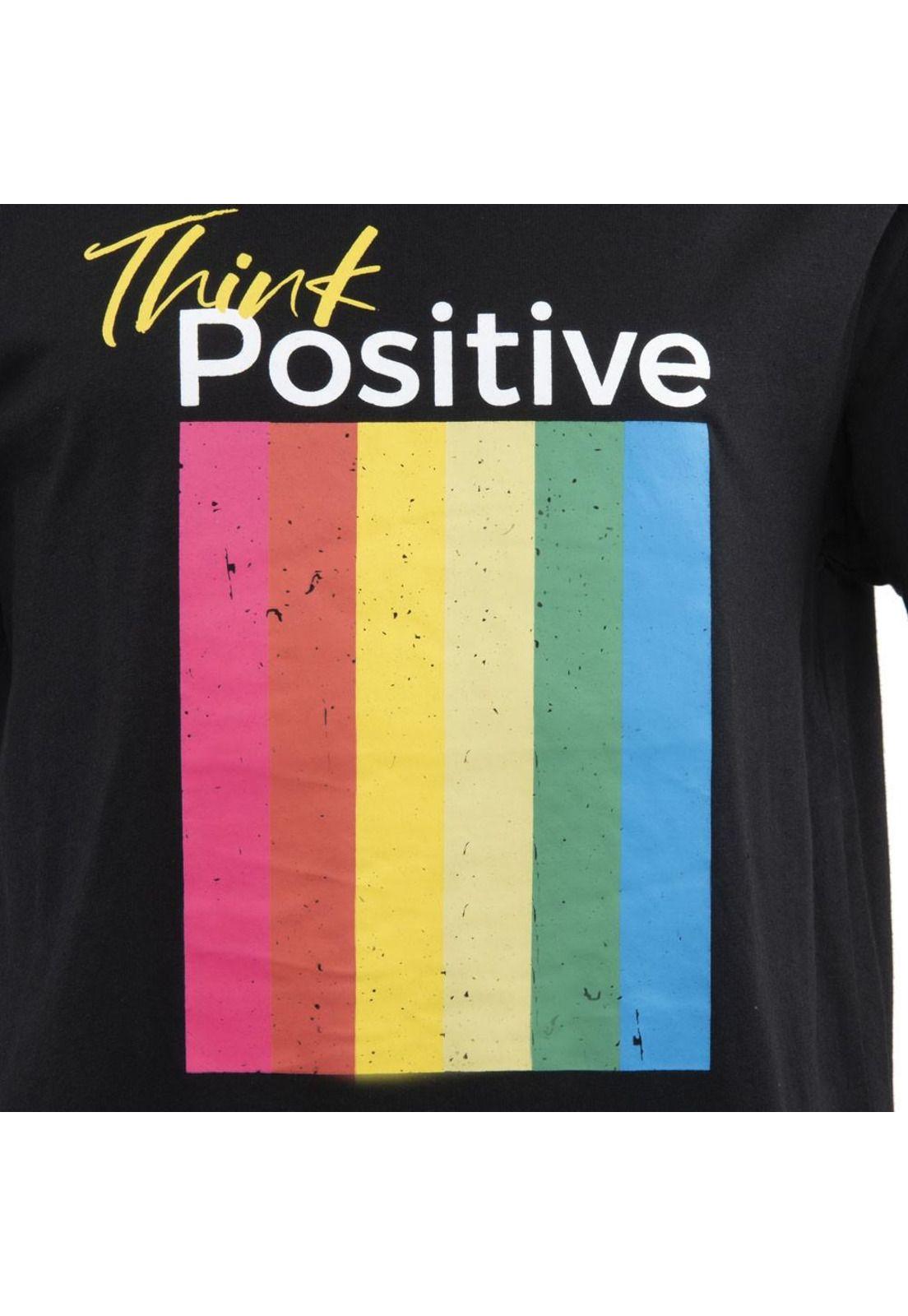 Polera Think Positive Negra Reef-3