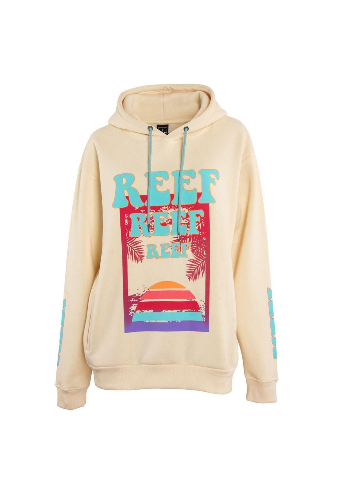 Poleron Men Hoodie Beige Sunset-0