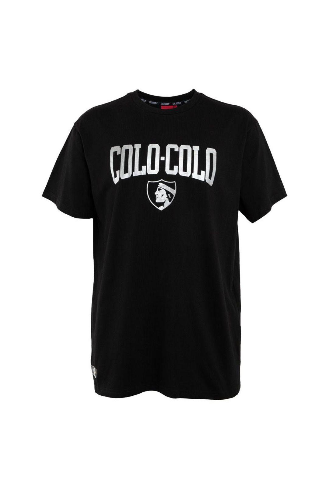 Polera Colo Colo Urbano "Trofeos Gris" Negra-0