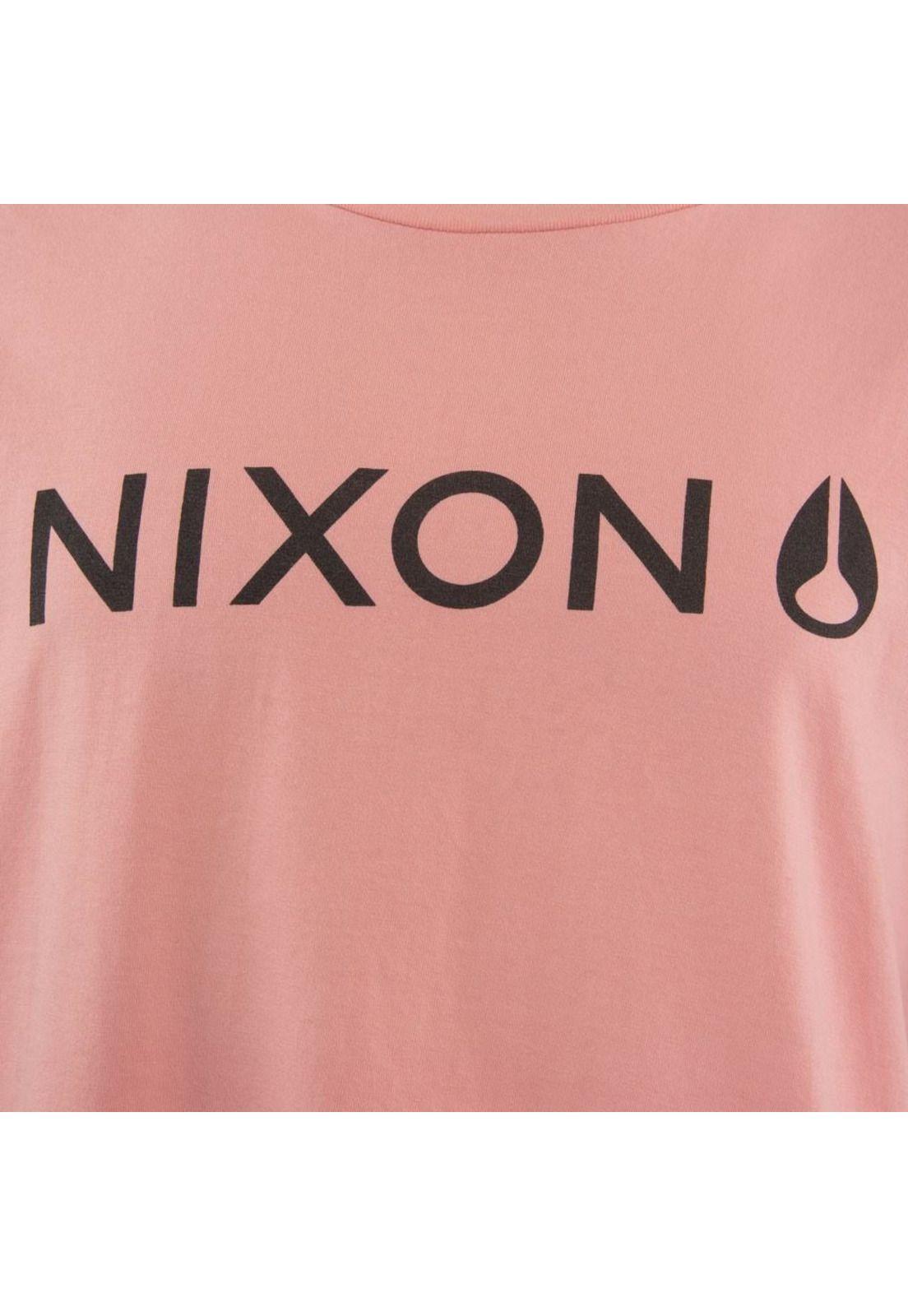 Polera Men Pink Logo Front Black-3