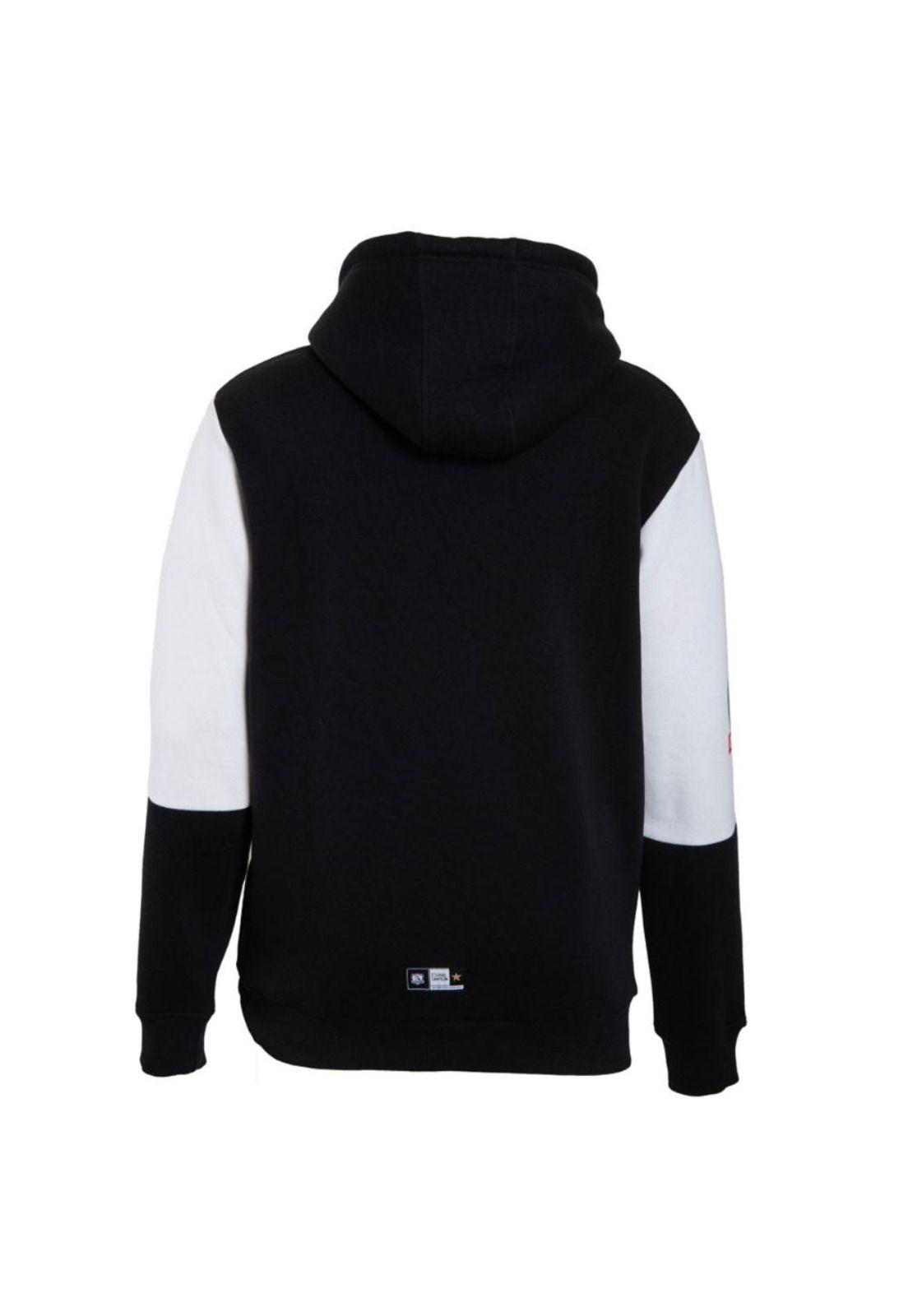 Poleron Colo Colo Urbano Hoodie "Colo Colo es Chile" Negro-2