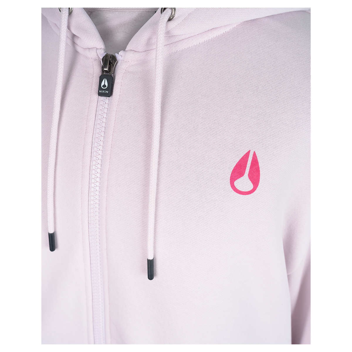 Polerón Nixon Men Full Zipper Iguana Lilac-2