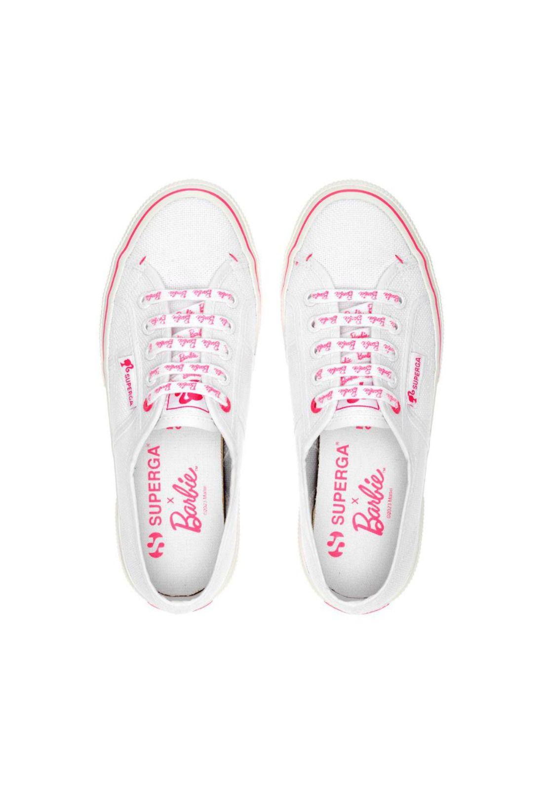 Barbie x Superga 2750 Zapatilla Classic White Pink-3