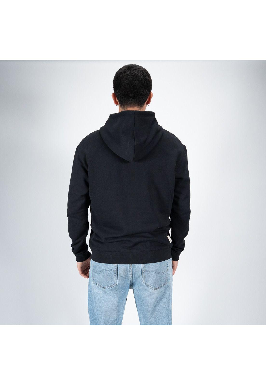 Polerón Reef Men Full Zipper Black-1