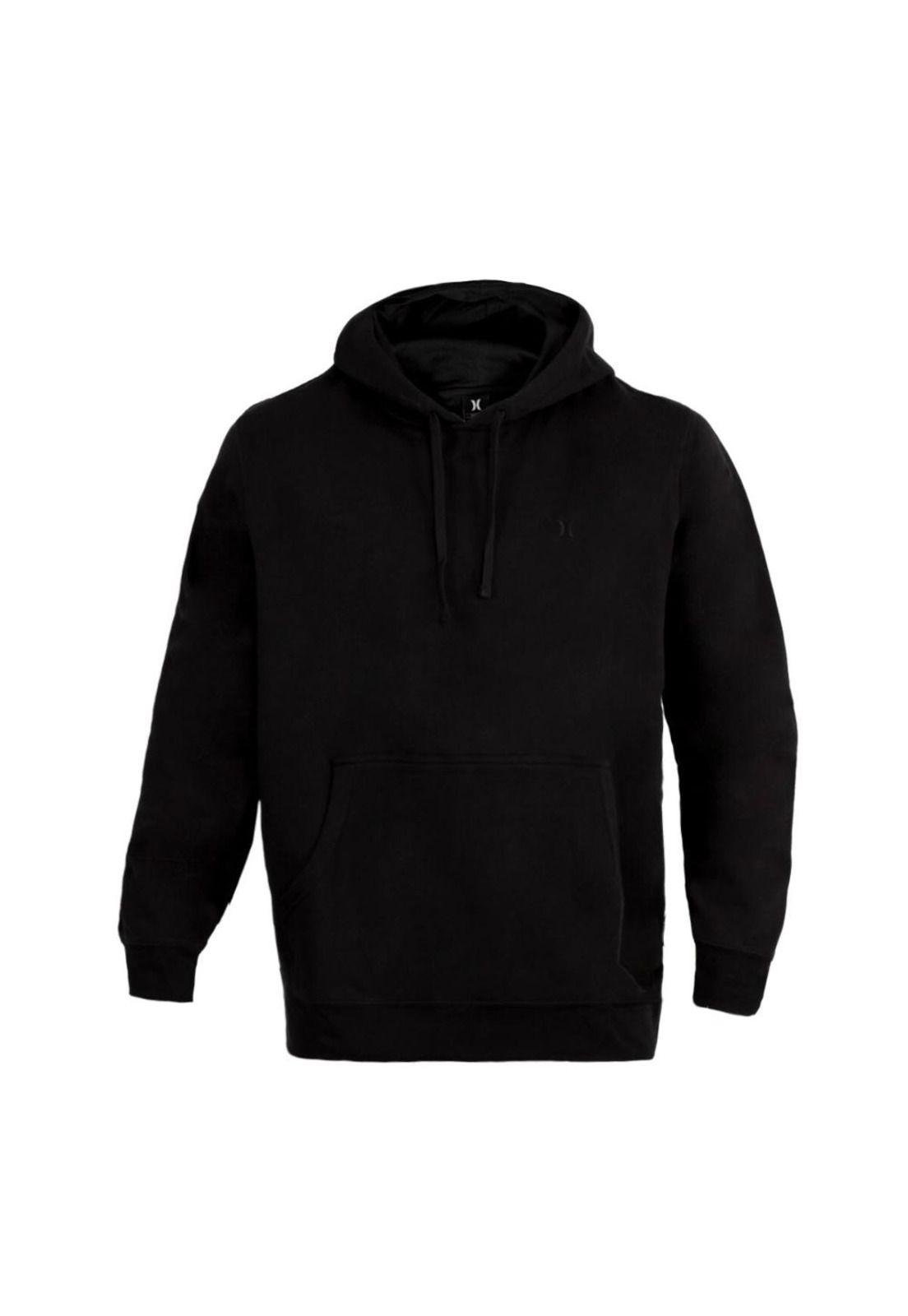 Polerón Hoodie Essentials Black-0