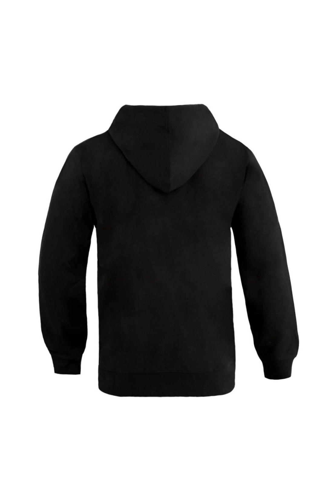 Polerón Hoodie Essentials Black-1