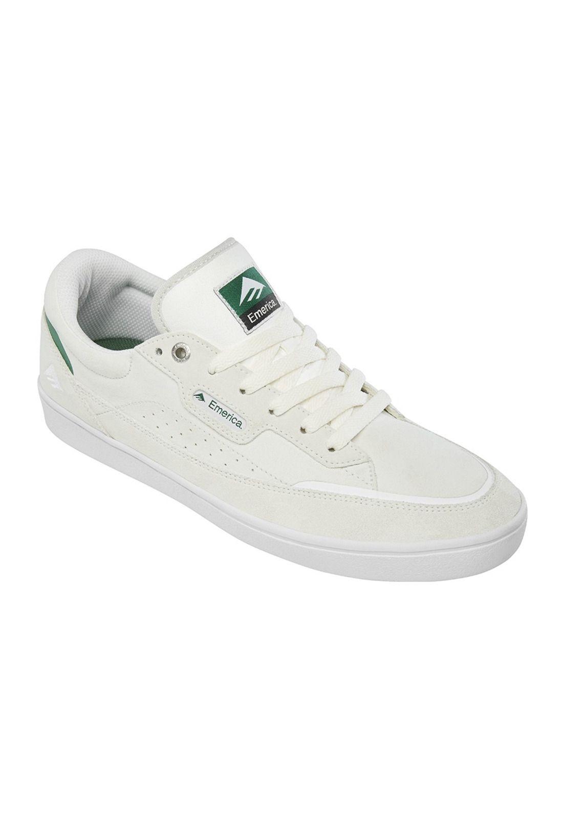 Zapatilla Gamma White Greem Gum Emerica-1