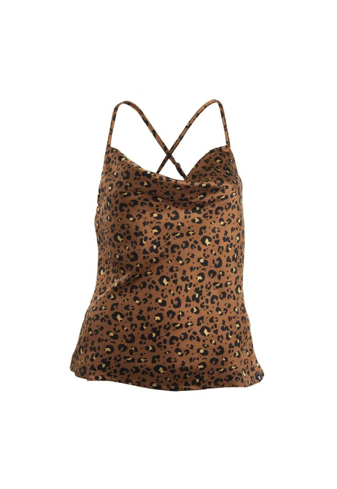 Polera Pabilo Cowl Neck Cami Jungle Chic Leo Hurley-0
