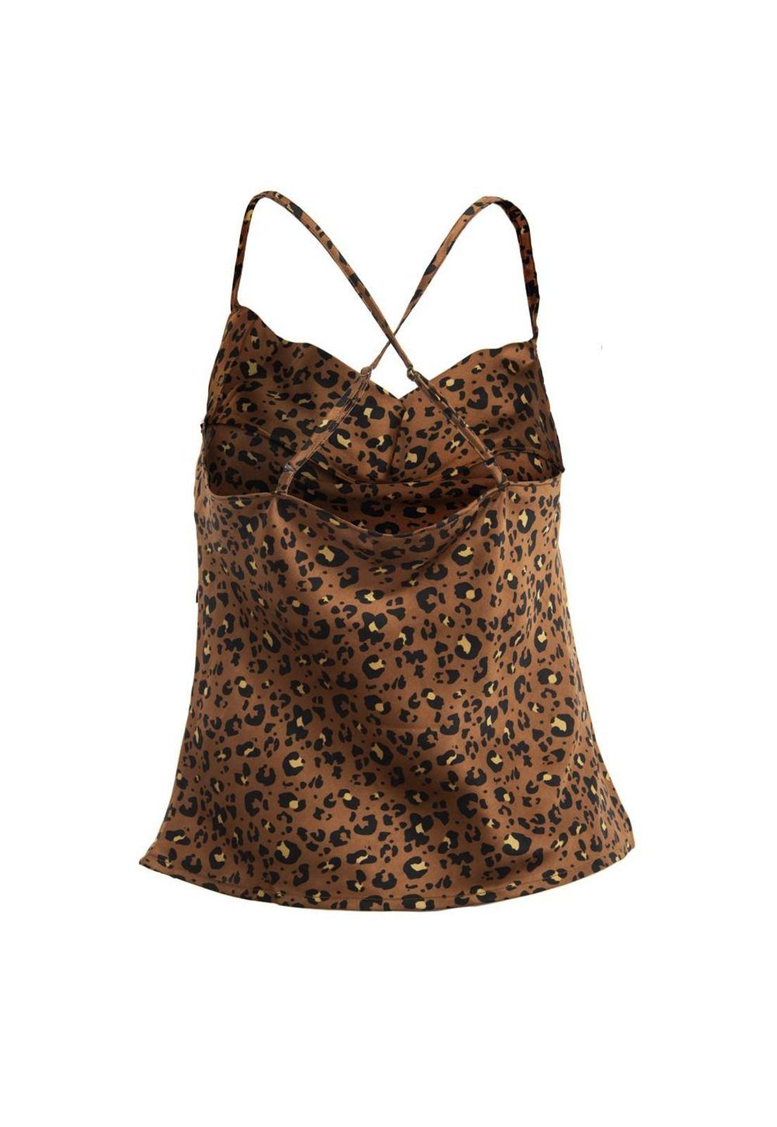 Polera Pabilo Cowl Neck Cami Jungle Chic Leo Hurley-2
