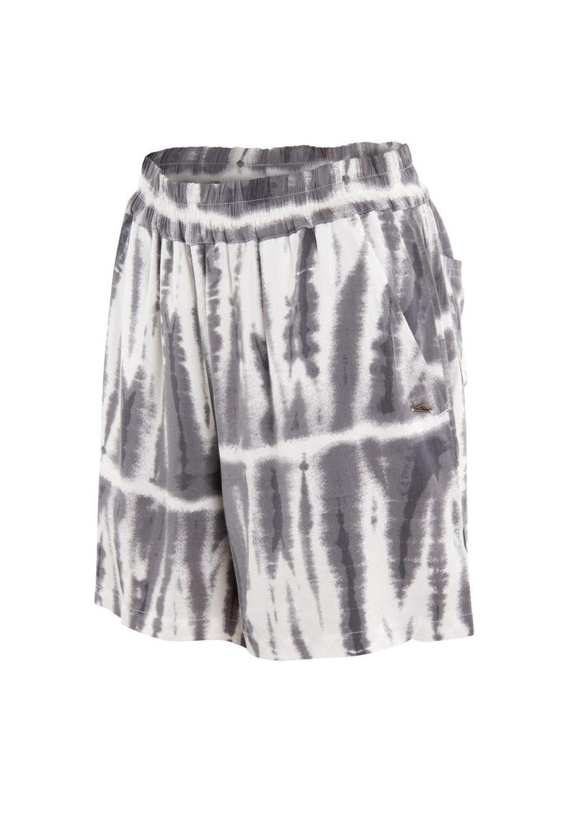 Short Tiedye Grey White-1