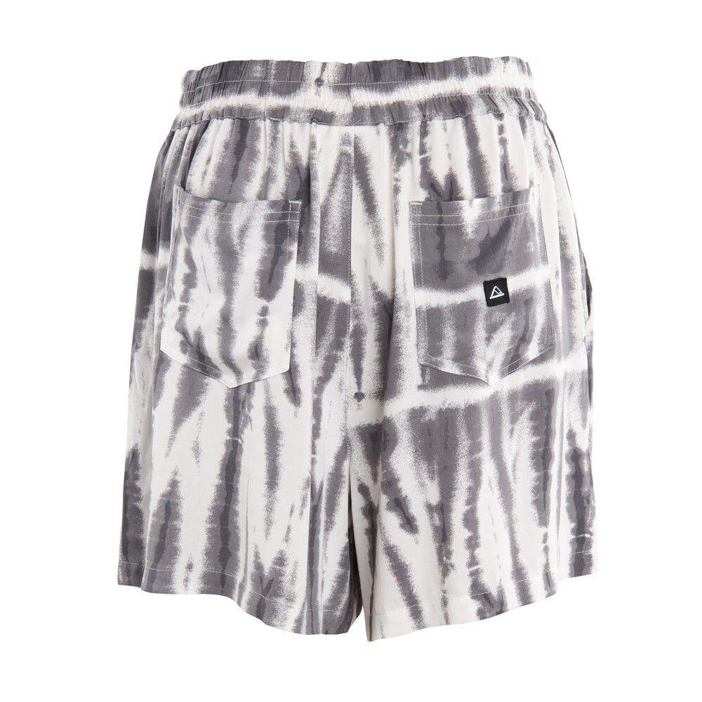 Short Tiedye Grey White-2