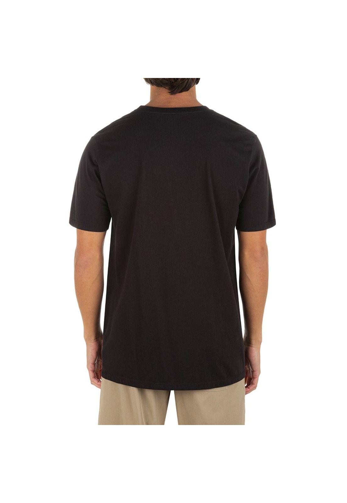 Polera EVD WSH OAO Boxed Gradient Black Hurley-3