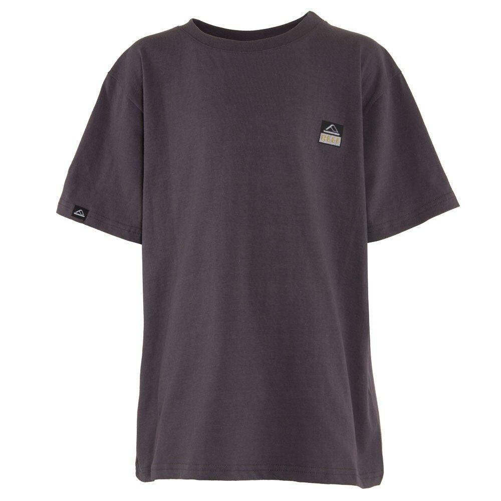 Polera Kids Grey Logo Black Back-0